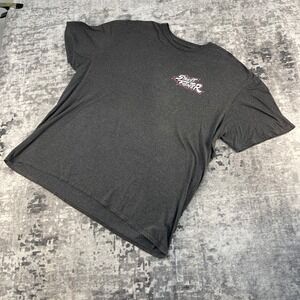 Street Fighter Mens 3X T-Shirt Graphic Ryu Ken Capcom Grey Gaming Tee Plus Size